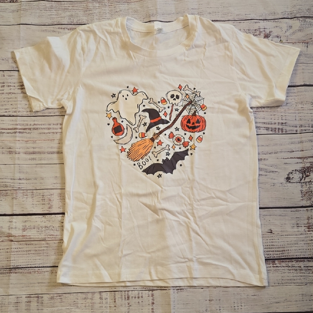 Halloween Graphic T-Shirt Youth Large